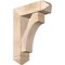 Ekena Millwork Westlake Arts and Crafts Smooth Bracket w/ Offset Brace, Douglas Fir, 7 1/2"W x 24"D x 32"H BKT0806X24X32WTL03SDF - alternate 1